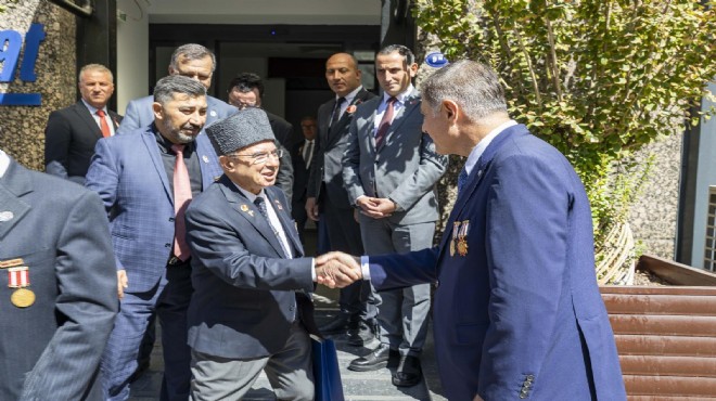 Tugay gazileri ağırladı: Sizi ailem gibi görüyorum!