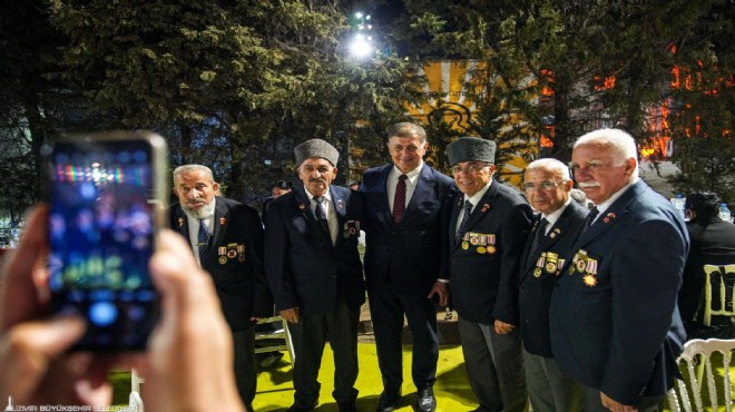 Tugay, gazilerle bir araya geldi: Özgürlüğümüzü onlara borçluyuz