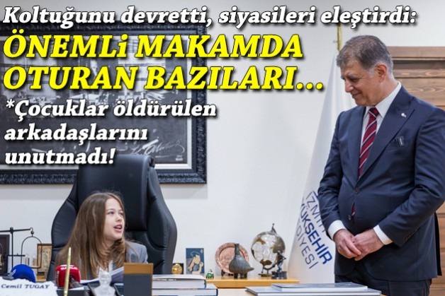 Tugay koltuğunu devretti, siyasileri eleştirdi: Önemli makamda oturan bazıları...