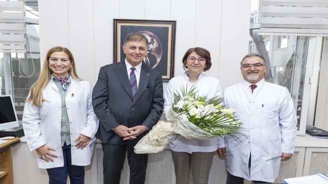 Tugay, meslektaşlarıyla Tıp Bayramı’nı kutladı