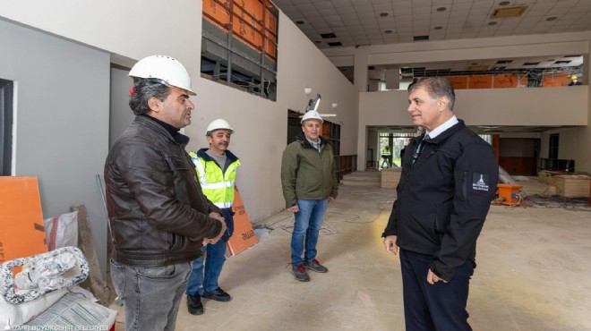 Başkan Tugay dan kütüphane müjdesi!