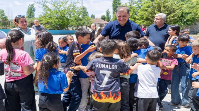 Tugay’dan Kirazlı çocuklara karne hediyesi