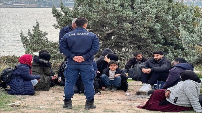 Turistik ilçede göçmen operasyonu