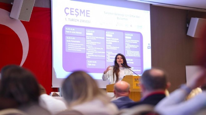 Turizmin geleceği masada:  Çeşme dört mevsim yaşayan bir kent olmalı! 