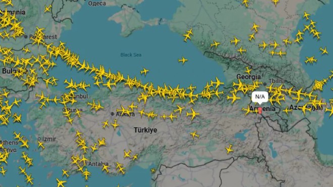 Türk hava sahası arı kovanı gibi!