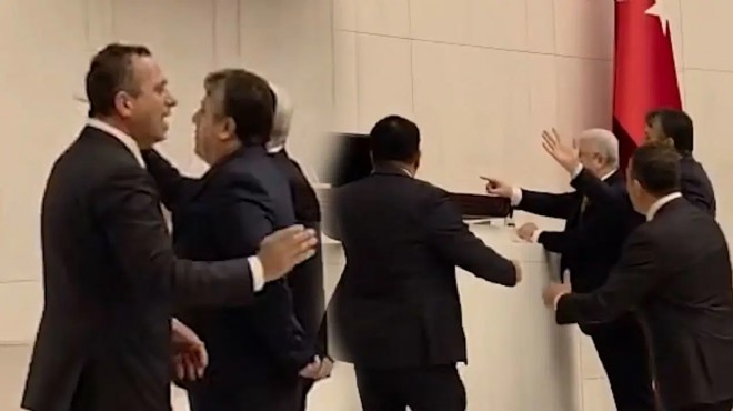 Türkiye Büyük Millet Meclisi nde gergin anlar