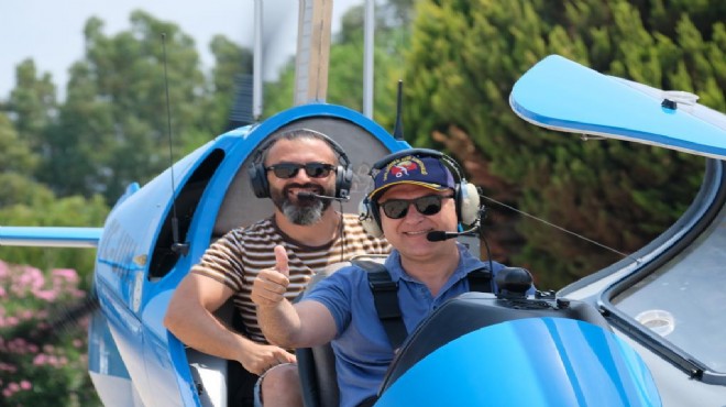 Türkiye'nin ilk gyrocopter pilotu milletvekili!