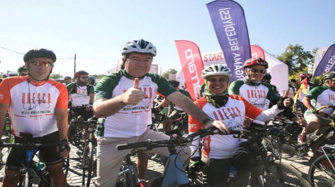 UNESCO Yolu'nda 7. Bisiklet Turu başladı
