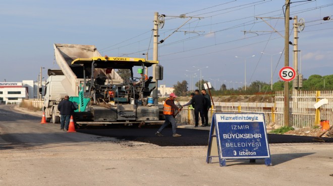 Ulukent OSB’de yollar yenileniyor