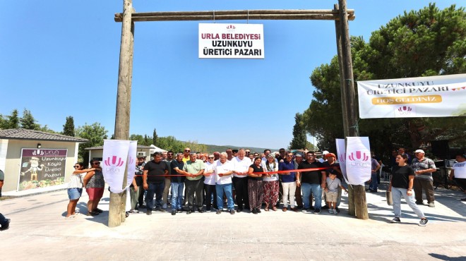 Urla da belediyeden kırsal kalkınmaya destek