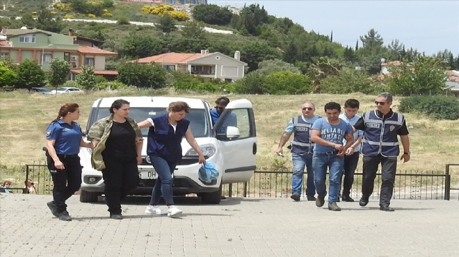 Urla'daki gasp girişime 3 tutuklama!