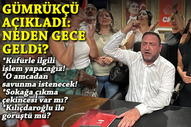 Utku Gümrükçü açıkladı: Neden il binasına gece geldi?