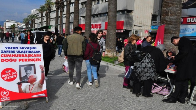 VP İzmir'den Perinçek için kampanya