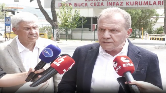 Vahap Seçer’den Tunç Soyer’e ziyaret:  Bomboş bir dosya 