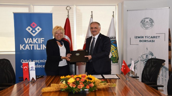 Vakıf Katılım ile İzmir Ticaret Borsası arasında iş birliği