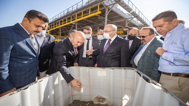 Vali Köşger ve Başkan Soyer den jeotermal tesisine inceleme