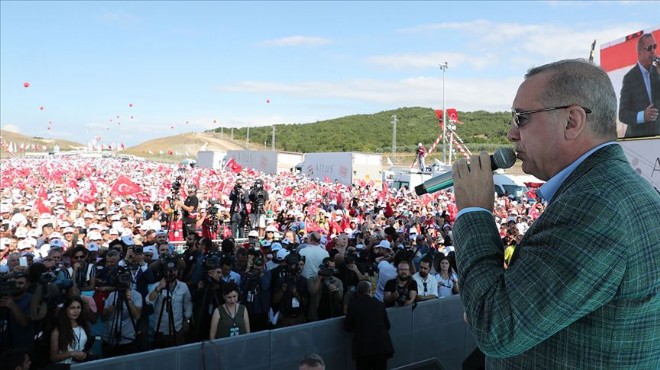 Ve Erdoğan açılışı yaptı: İzmir-İstanbul arası 3.5 saate düşüyor!