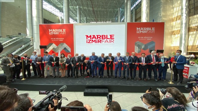 Ve MARBLE kapılarını açtı: Doğal taşın kalbi İzmir de atıyor!