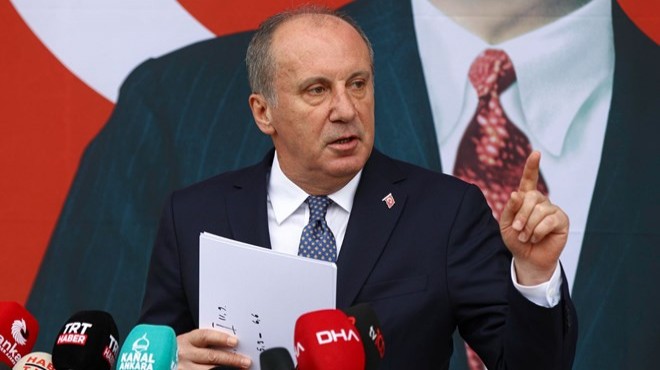 Ve Muharrem İnce'nin partisi yola çıkıyor!