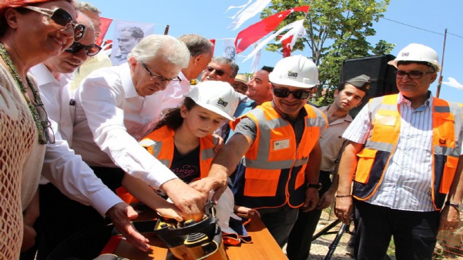 Ve ilk harç döküldü: Ödemiş'e gerdanlık olacak!