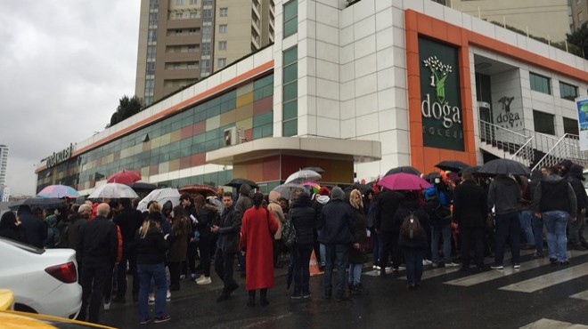 Velilerden Doğa Koleji protestosu!