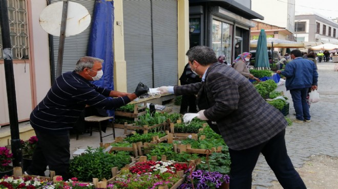 Virüsle mücadelede Büyükşehir in şirket yöneticileri de sahada!