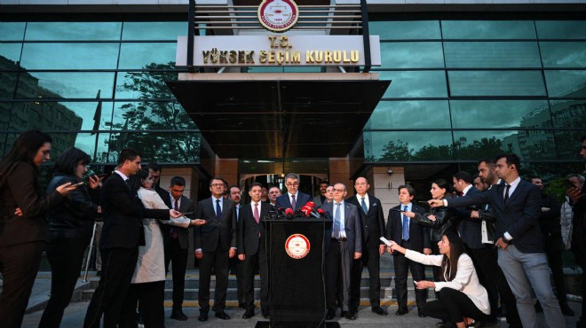 YSK dan yerel seçim başvurusuna ret