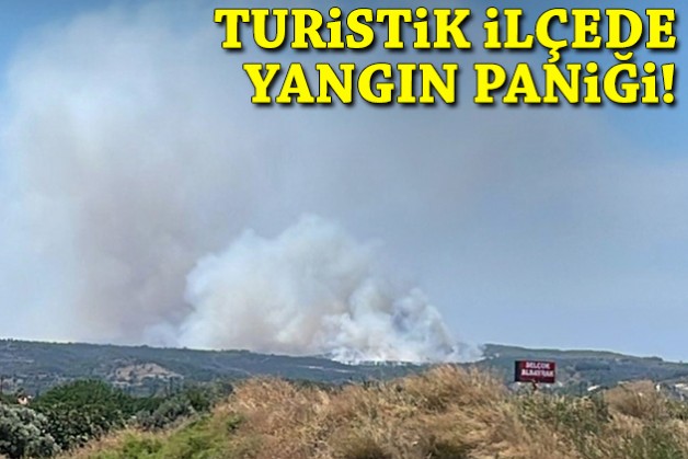 Yangın sezonu açıldı: Çöplükte çıktı, makilik alana sıçradı!