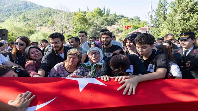Yangının kahraman şehidi son yolculuğuna uğurlandı