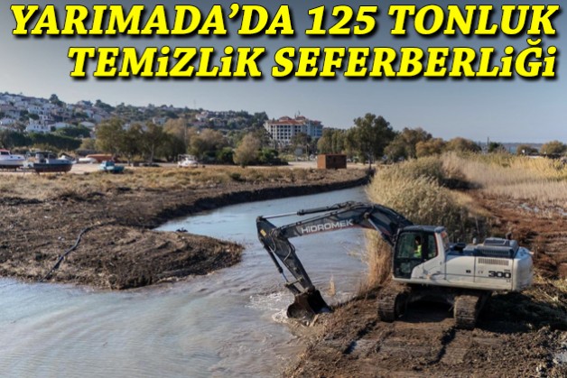 Yarımada'da 125 tonluk temizlik!