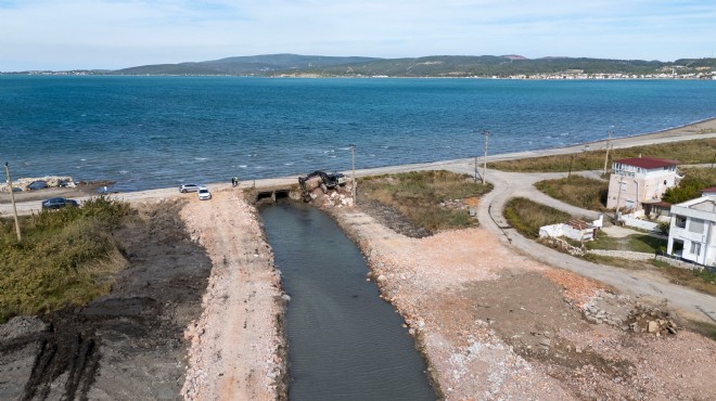 Yarımada da taşkınlara karşı temizlik mesaisi!