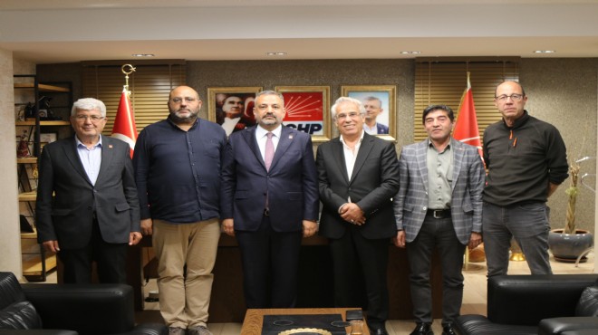 Yeni atanan başkanlardan Aslanoğlu na ziyaret!