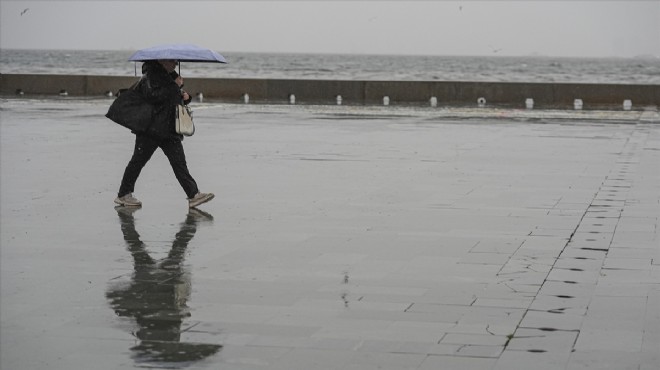Yeni haftanın hava durumu: Gri ve yağmurlu İzmir!