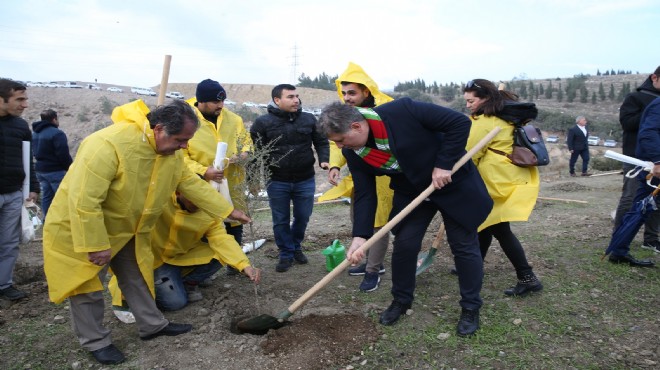  Yeşil Karşıyaka  için 40 bin fidan!