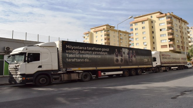 Yıkama-kurutma TIR'ı çadır kentte!