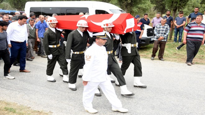 Yürek yakan veda: İzmir şehidini uğurladı