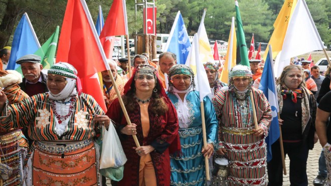 Yüzlerce yıllık Yörük ve Türkmen geleneği Buca'da yaşatıldı