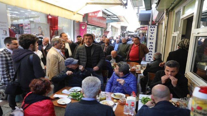 Zeybekci'den Kemeraltı sözü: Çarşı eski günlerine dönecek