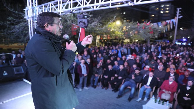 Zeybekci'den çifte mitingde çarpıcı mesajlar: Cekete oy yok!