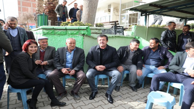 Zeybekci'den çiftçiye ve üreticiye destek sözü