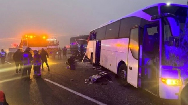 Zincirleme kaza: 10 kişi öldü, 57 kişi yaralı!