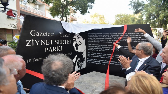 Ziynet Sertel'in adı Bornova'da yaşayacak