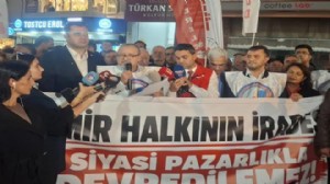 'Cemil Tugay' protestosu: İzmir kimsenin siyasi mülkü değildir!