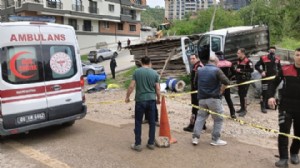 1 Mayıs'ta kahreden kaza: 2 işçi öldü
