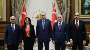 1 saat sürdü: Erdoğan-DEM Parti heyeti zirvesi!