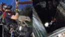20 metrelik kuyuda nefes kesen kurtarma!