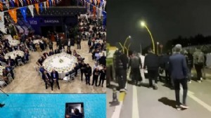 AK Partililer iftarda tekme tokat birbirine girdi