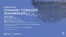APİKAM'da Temel Seviye Osmanlı Türkçesi Seminerleri başlıyor