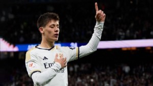 Arda Güler'den Real Madrid tarihine geçen gol!