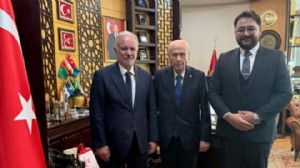 Ayhan Bilgen'den Bahçeli'ye ziyaret